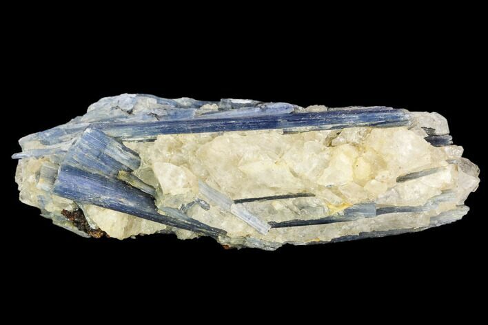Vibrant Blue Kyanite Crystals In Quartz - Brazil #127371